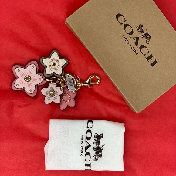 Coach Wildflower Mix Bag Charm - Picture 7 of 7